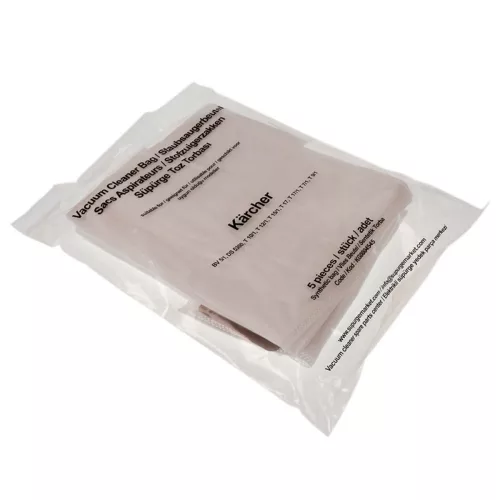 Saci Sintetici de Aspirator 5 Bucăți pentru Karcher T 7/1, 9/1, 10/1, 12/1, 15/1 - Cod 6.904-315.0