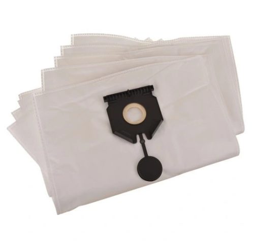 Sac de praf sintetic, pachet de 5 bucăți, compatibil cu aspiratoare Karcher NT 30/1 TACT, 40/1 TACT, 50/1 TACT (2.889-154.0, 2.889-155.0)