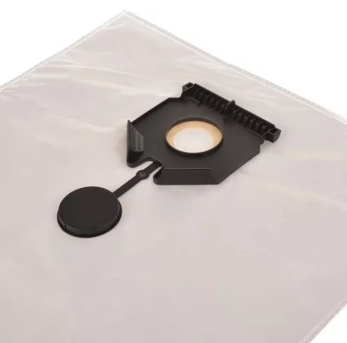 Sac de praf sintetic, pachet de 5 bucăți, compatibil cu aspiratoare Karcher NT 30/1 TACT, 40/1 TACT, 50/1 TACT (2.889-154.0, 2.889-155.0)