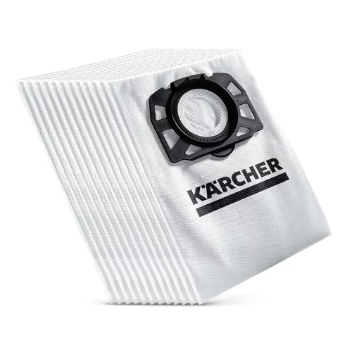 Set de Sac de Filtrare Sintetic Karcher WD4 WD5 WD6 MV4 MV5 MV6, 4 Bucăți, Compatibil cu Modelele Premium