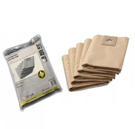 Set de 5 saci de hârtie Karcher pentru aspiratoare NT 27/1