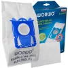 Worwo szintetikus porzsák, S-bag kompatibilis (4 db + motorfilter)