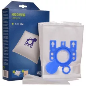   Saci de praf sintetici 4 bucăți - Compatibili cu aspiratoarele Hoover, Miele, Hanza, Otto, Quelle și Weltstar