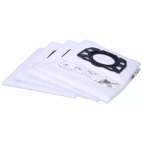 Saci de praf sintetici 4 bucăți pentru aspiratoare Karcher (2.863-314.0) WD2 WD3 SE 4001 SE 4002
