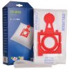 Saci de praf sintetici 4 bucăți pentru aspiratoare Zelmer Solaris, Magnat, Jupiter, Maxim (ZVC425HT 425SP) - Microfibră sintetică, Clasa de filtrare HEPA H10 (EPA E10), Dimensiuni 285mm x 290mm, Compatibil ZVC300B, 49.4000
