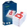 Saci de praf sintetici 4 bucăți pentru aspiratoare Zelmer Solaris, Magnat, Jupiter, Maxim (ZVC425HT 425SP) - Microfibră sintetică, Clasa de filtrare HEPA H10 (EPA E10), Dimensiuni 285mm x 290mm, Compatibil ZVC300B, 49.4000