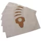 Szintetikus porzsák 20L 4 db Parkside PNTS 1300 PWD 12 A1 / 20 A1 PWS 20 B2 porszívókhoz