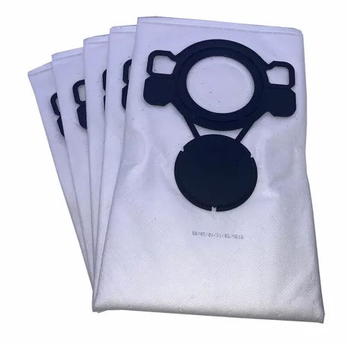 Sac Sintetic pentru Aspirator Nilfisk Attix 33 și 44, 5 Bucăți, Microfibră Sintetică, Compatibil FLEX și STIHL