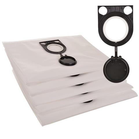 Sac de praf sintetic 5 bucăți pentru aspiratoare Bosch GAS 25 / GAS 25 L SFC și Starmix FB 25