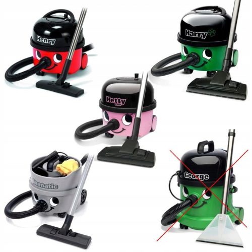 Set de 5 Sacii de Praf Sintetici pentru Aspiratoare Numatic Henry, HVR, NVH, PSP și Harry George (604015)