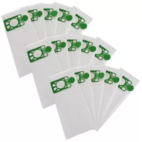 15x szintetikus mikroszálas porzsák Numatic Henry, HVR, NVH, PSP és Harry George porszívókhoz (604015 cikkszám kiváltására)