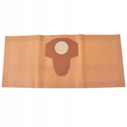 Pachet Sac de Hârtie 5 Bucăți 20 Litri Compatibil cu Aspiratoare Parkside PNTS 1300, PWD 12 A1, PWD 20 A1, PWS 20 B2