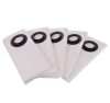 Saci de praf sintetici 5 bucăți pentru aspiratoare Makita și Gisowatt, microfibră sintetică, compatibili, dimensiuni 460mm x 720mm