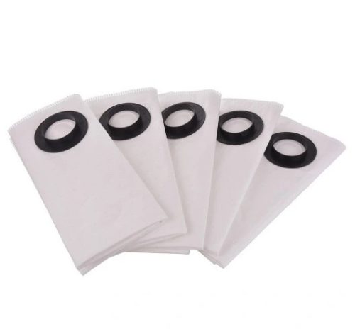 Saci de praf sintetici 5 bucăți pentru aspiratoare Makita și Gisowatt, microfibră sintetică, compatibili, dimensiuni 460mm x 720mm