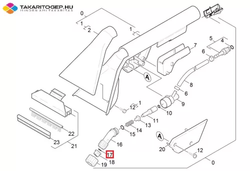 Inel O Karcher 6,0 x 2,0 pentru Cap de Curățare Tapițerii Cauciuc Nitrilic 70