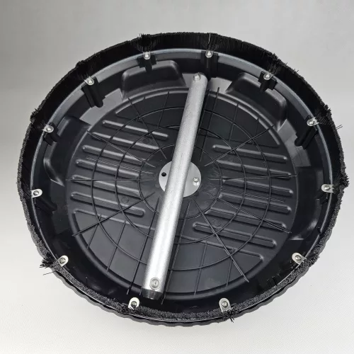 Cap de Spălare Pavaje pentru Mașini Karcher HD/HDS, Diametru 38 cm, Material Plastic și Oțel Inoxidabil