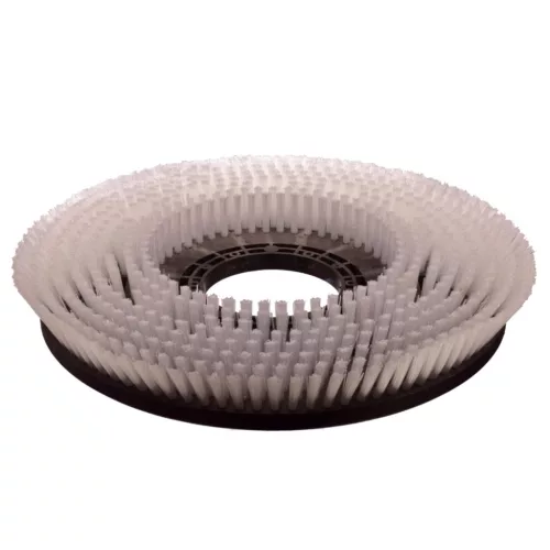 Tányérkefe padlótisztító gépekhez - 410 mm, közepes sörték
