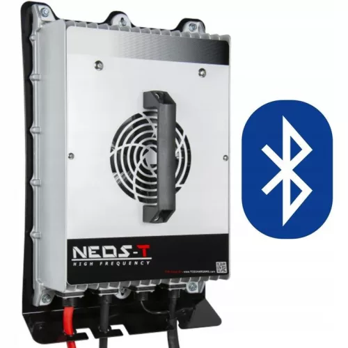 TCE NEOS-T Professzionális Akkumulátortöltő 36V 100A, Bluetooth verzió