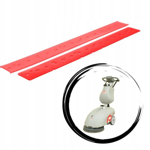 Set de Garnituri de Aspirare din Cauciuc Natural pentru Mașinile de Curățat Comac Vispa 35 și Fimap Genie E/B