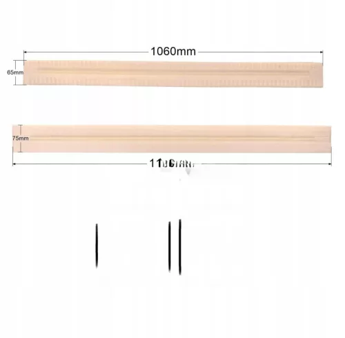 Olajálló poliuretán szívógumi készlet Kärcher BD/BR 700, 75/140, 90/140 gépekhez (1060 / 1100 mm)