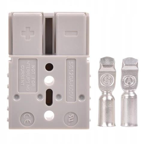Conector pentru Baterie REMA 120A - Gri