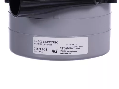 Eredeti Ametek Lamb szívómotor / turbina (24V, 600W, 3 lépcsős)