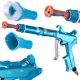 Pistol profesional pneumatic pentru curățare tapițerie LT-P26N cu duză penetrantă două capete interschimbabile și furtun spirală închis rotativ 5–8bar domeniu de presiune de lucru 6bar presiune recomandată 10–50°C interval de temperatură de operare