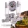 Reductor profesional de CO2 TC Technic pentru acvarii plantate, cu contor de bule, manometru, două ieșiri independente și racord intrare W21,8 x 1/14” pentru butelii standard de CO2