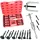 LT-A1572 Set profesional de extracție interioară a rulmenților cu ciocan inerțial, domeniu de lucru 8–58 mm, ciocan inerțial 3 kg, 16 piese, oțel ranforsat