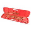 Set profesional LT-Q66 / LT-A1381 cu 7 linguri de tablă din oțel pentru caroserie auto, din oțel pentru scule, cu strat protector galben–auriu anticoroziv, pentru îndreptare