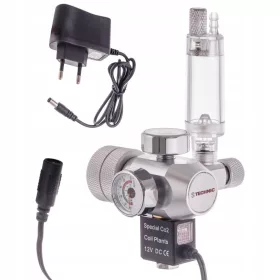   R104-BBL Reductor CO₂ pentru acvariu cu contor de bule și electrovalvă 12 V
