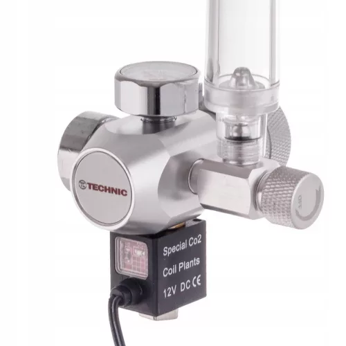 R104-BBL Reductor CO₂ pentru acvariu cu contor de bule și electrovalvă 12 V