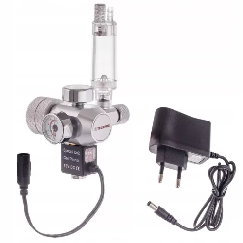 R104-BBL Reductor CO₂ pentru acvariu cu contor de bule și electrovalvă 12 V