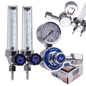 Reductor presiune Argon/CO2 cu două rotametre 2x25 l/min