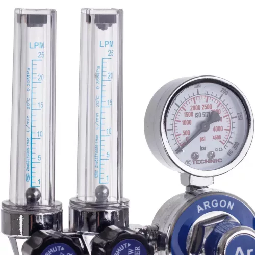 Reductor presiune Argon/CO2 cu două rotametre 2x25 l/min