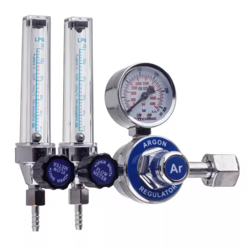 Reductor presiune Argon/CO2 cu două rotametre 2x25 l/min