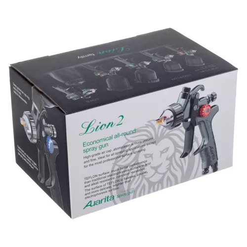 Pistol de vopsit AUARITA LION 2 HVLP 1.3mm, rezervor superior