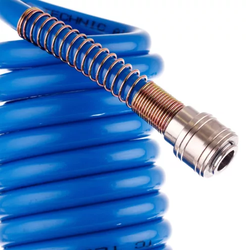 Furtun Pneumatic Spiralat Poliuretan 10mm x 10m