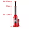 Cric hidraulic tip stâlp Big Red pentru auto, capacitate ridicare 10T (10000 kg), înălțime maximă ridicare 447 mm, construcție din oțel, design compact și portabil