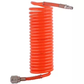 Furtun pneumatic spiralat 5m, 6.5x10mm, 10 bar