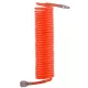 Furtun Pneumatic Spiralat 15m, 6.5x10mm, 10 bar