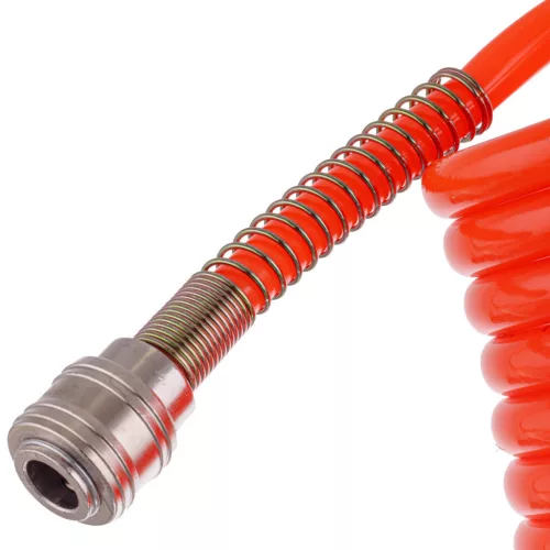 Furtun Pneumatic Spiralat 15m, 6.5x10mm, 10 bar