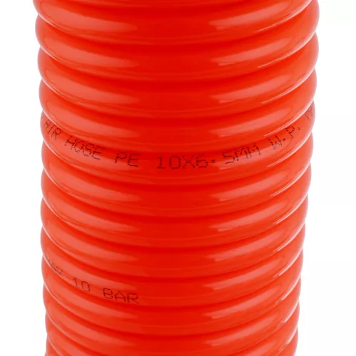 Furtun Pneumatic Spiralat 15m, 6.5x10mm, 10 bar