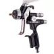 Pistol de vopsit ITALCO GLOSS X1 HVLP, duză 1,4 mm, rezervor superior 600 ml, presiune nominală 2,0 bar, consum aer 400–450 l/min, distanță optimă 17 cm, lățime jet 30 cm