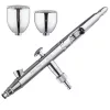 Kit Aerograf Profesional AIRGOO PRIME AG-216 cu 2 Duze (0.3mm / 0.5mm)