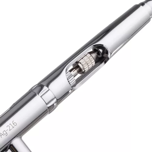 Kit Aerograf Profesional AIRGOO PRIME AG-216 cu 2 Duze (0.3mm / 0.5mm)