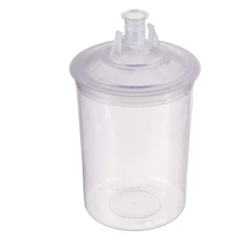 Set Pahare Amestec Vopsea PPS, 650ml cu Filtru 125µm (50 buc)