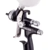 Pistol de vopsit ITALCO GLOSS X1 HVLP, duză 1,6 mm, rezervor superior 600 ml, consum aer 400–450 l/min, presiune nominală 2,0 bar / presiune maximă 3,0 bar