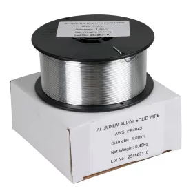   Sârmă de sudură aluminiu ER4043 (AlSi5), 1.0 mm, rolă 0.45 kg