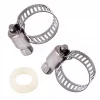 Dupla Körös CO2 Nyomáscsökkentő Reduktor, 2x8mm Csatlakozóval